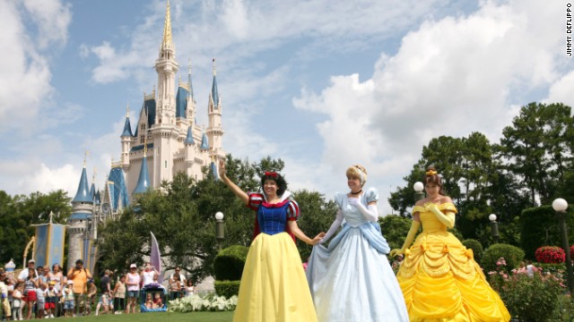 Guests can design to accommodate Disney princesses such as Snow White, Cinderella and Belle during a Disney thesis parks, resorts and certain restaurants. 