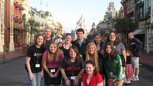 Manchester University sociologist Robert Pettit and his category revisit Disney World as partial of his three-week march Disney and American culture.